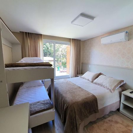 Apto Luxo 800M R. Coberta | 2 Suites | Mobiliado Gramado Dış mekan fotoğraf