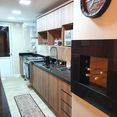 Apto Luxo 800M R. Coberta | 2 Suites | Mobiliado Gramado Dış mekan fotoğraf
