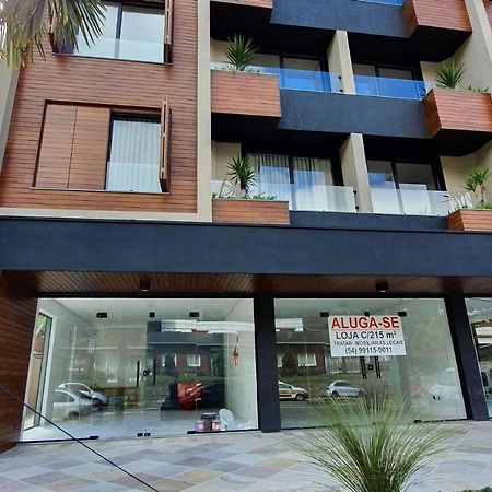 Apto Luxo 800M R. Coberta | 2 Suites | Mobiliado Gramado Dış mekan fotoğraf
