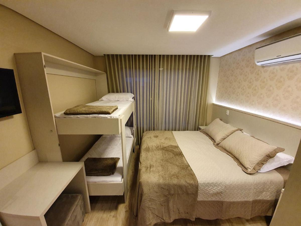 Apto Luxo 800M R. Coberta | 2 Suites | Mobiliado Gramado Dış mekan fotoğraf