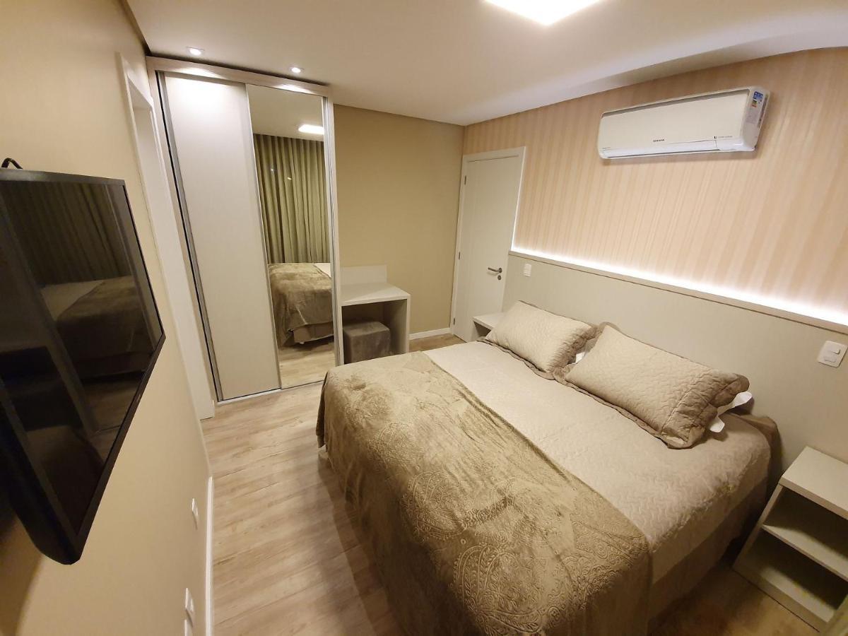 Apto Luxo 800M R. Coberta | 2 Suites | Mobiliado Gramado Dış mekan fotoğraf