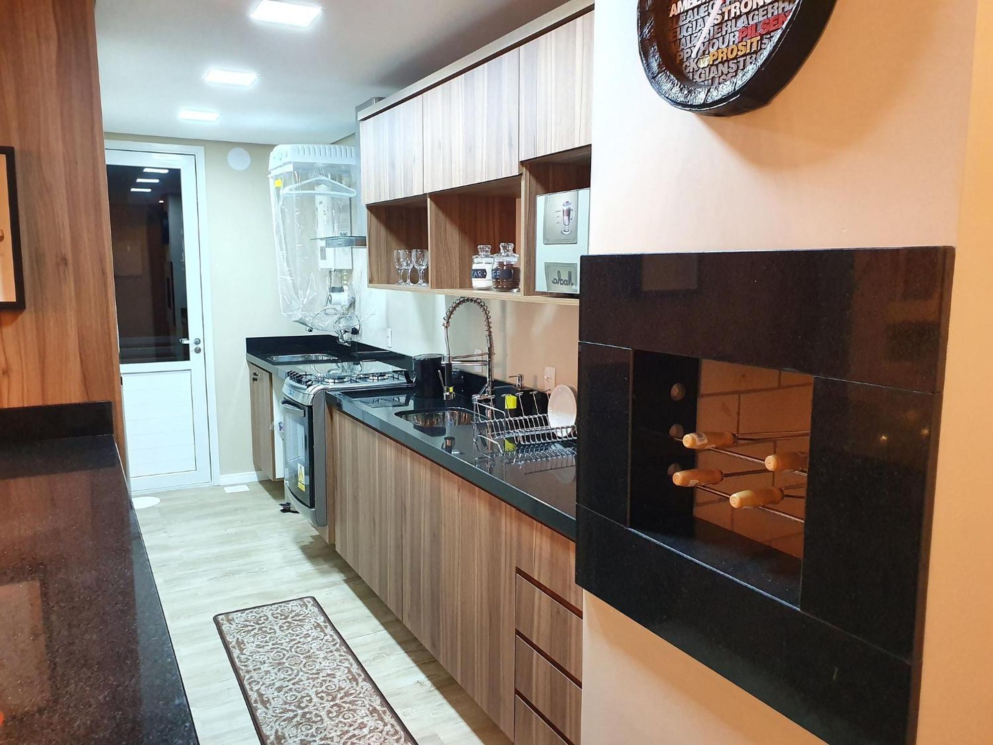Apto Luxo 800M R. Coberta | 2 Suites | Mobiliado Gramado Dış mekan fotoğraf