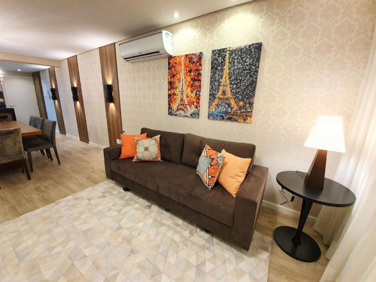 Apto Luxo 800M R. Coberta | 2 Suites | Mobiliado Gramado Dış mekan fotoğraf