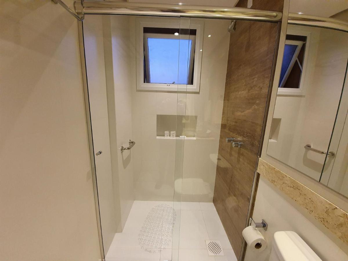 Apto Luxo 800M R. Coberta | 2 Suites | Mobiliado Gramado Dış mekan fotoğraf