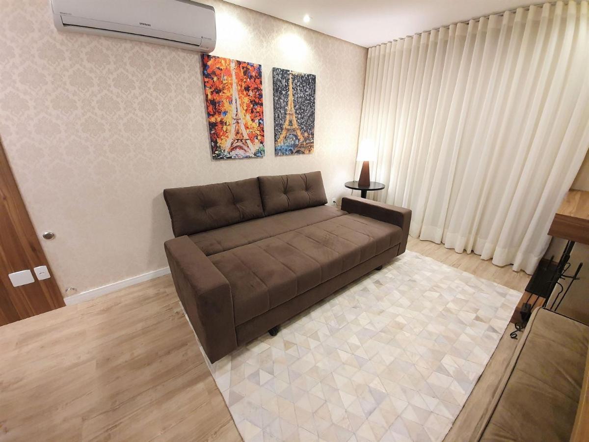 Apto Luxo 800M R. Coberta | 2 Suites | Mobiliado Gramado Dış mekan fotoğraf