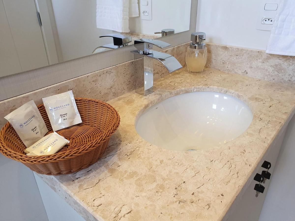 Apto Luxo 800M R. Coberta | 2 Suites | Mobiliado Gramado Dış mekan fotoğraf