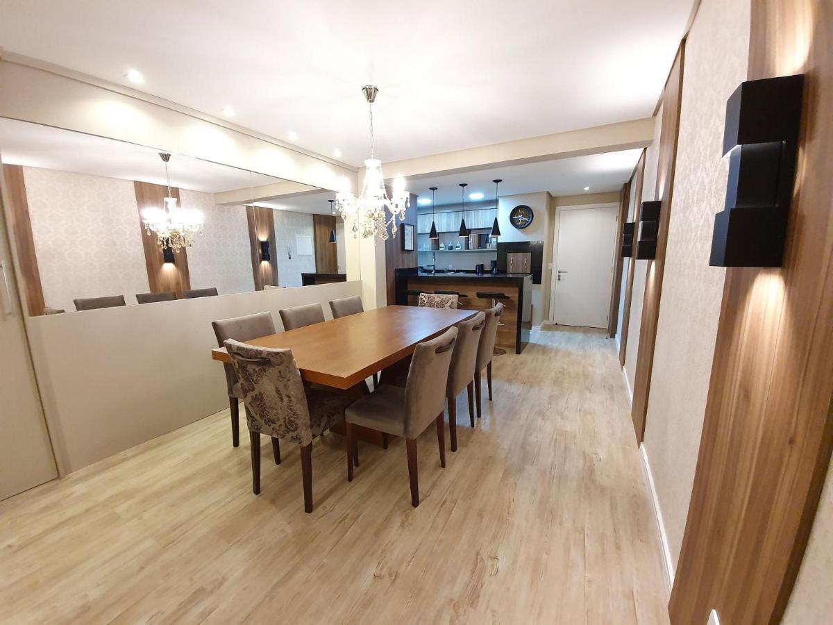 Apto Luxo 800M R. Coberta | 2 Suites | Mobiliado Gramado Dış mekan fotoğraf