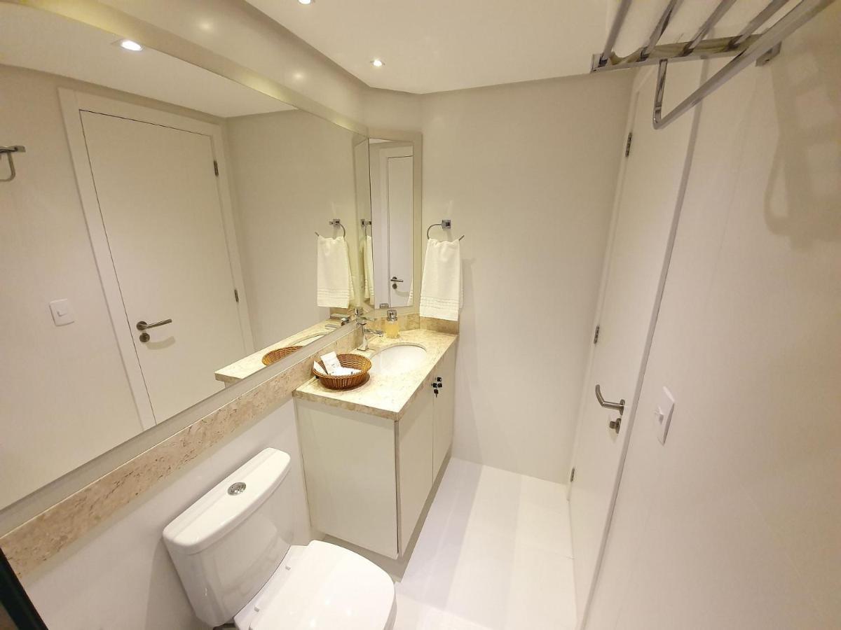Apto Luxo 800M R. Coberta | 2 Suites | Mobiliado Gramado Dış mekan fotoğraf