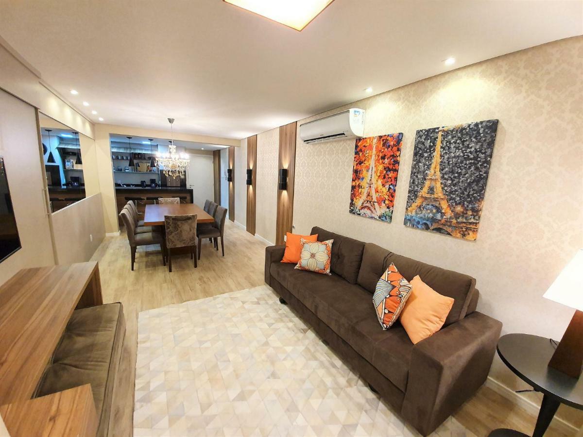 Apto Luxo 800M R. Coberta | 2 Suites | Mobiliado Gramado Dış mekan fotoğraf