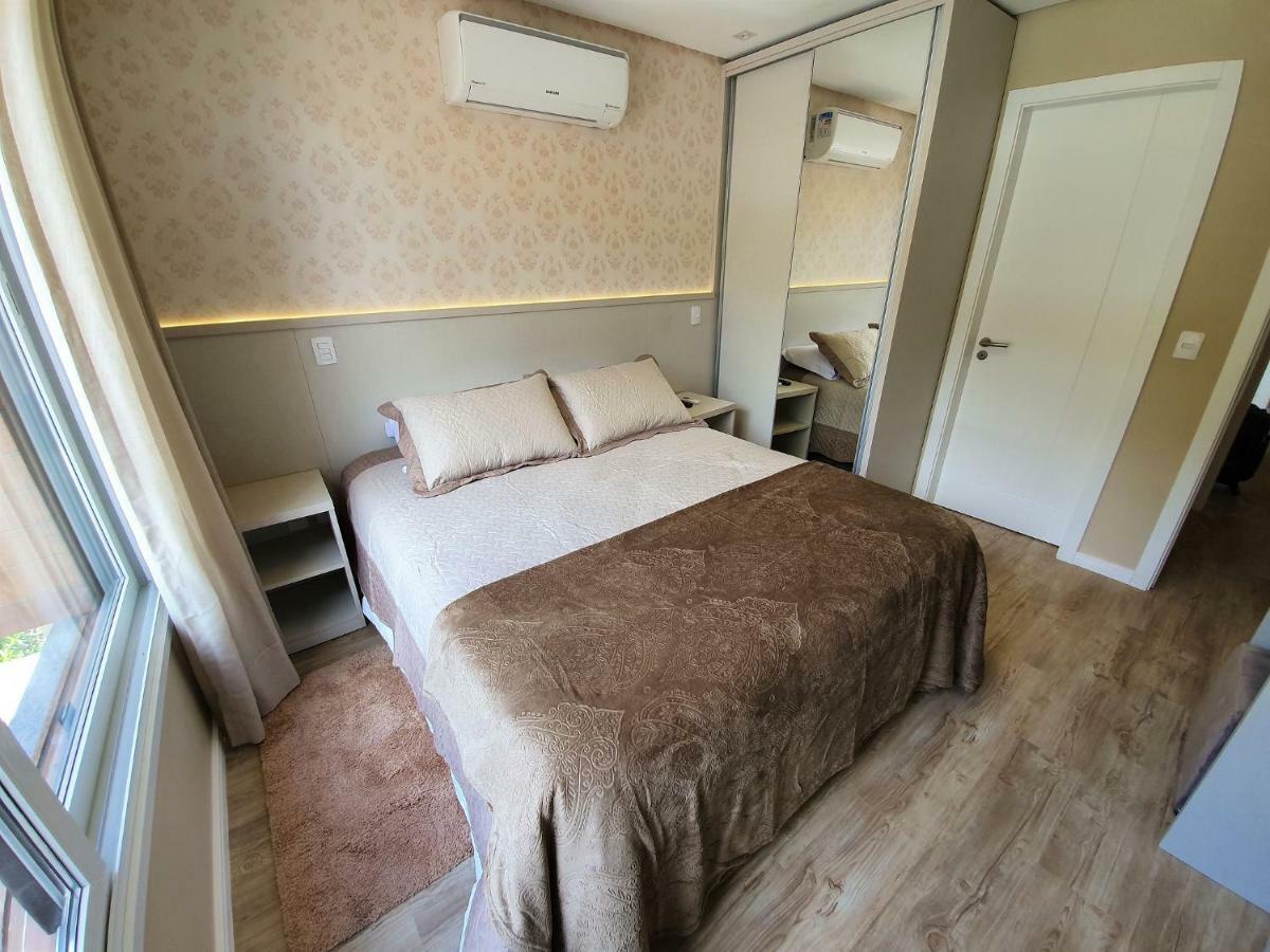 Apto Luxo 800M R. Coberta | 2 Suites | Mobiliado Gramado Dış mekan fotoğraf
