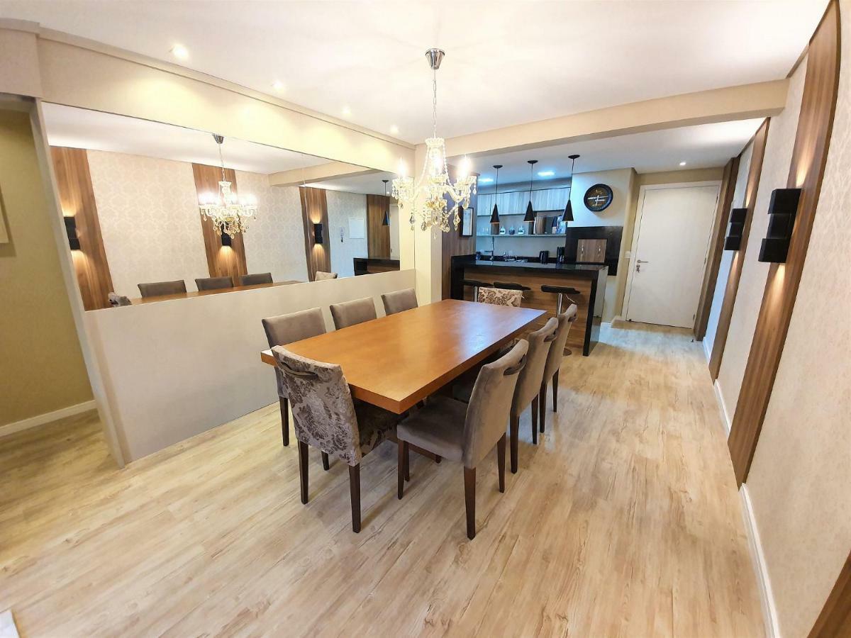 Apto Luxo 800M R. Coberta | 2 Suites | Mobiliado Gramado Dış mekan fotoğraf
