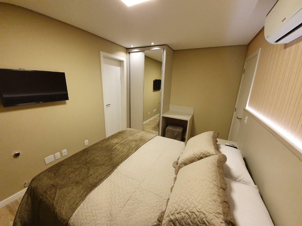 Apto Luxo 800M R. Coberta | 2 Suites | Mobiliado Gramado Dış mekan fotoğraf
