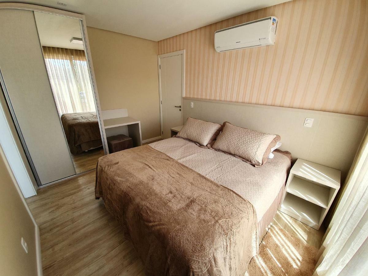 Apto Luxo 800M R. Coberta | 2 Suites | Mobiliado Gramado Dış mekan fotoğraf
