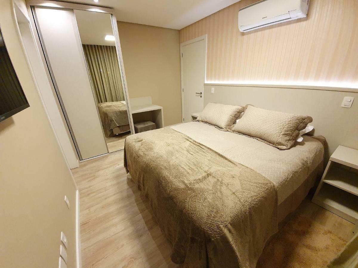 Apto Luxo 800M R. Coberta | 2 Suites | Mobiliado Gramado Dış mekan fotoğraf
