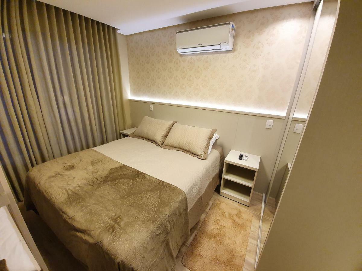 Apto Luxo 800M R. Coberta | 2 Suites | Mobiliado Gramado Dış mekan fotoğraf
