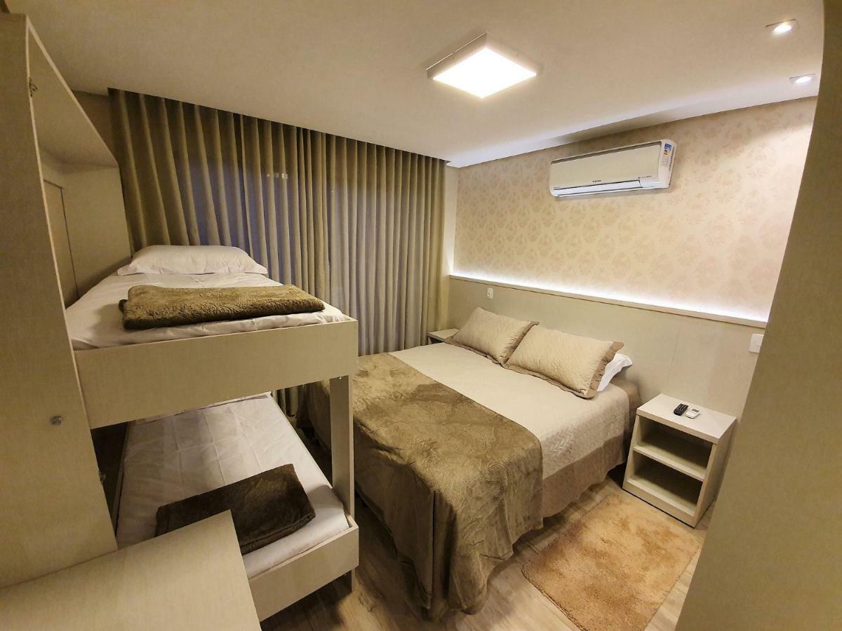 Apto Luxo 800M R. Coberta | 2 Suites | Mobiliado Gramado Dış mekan fotoğraf