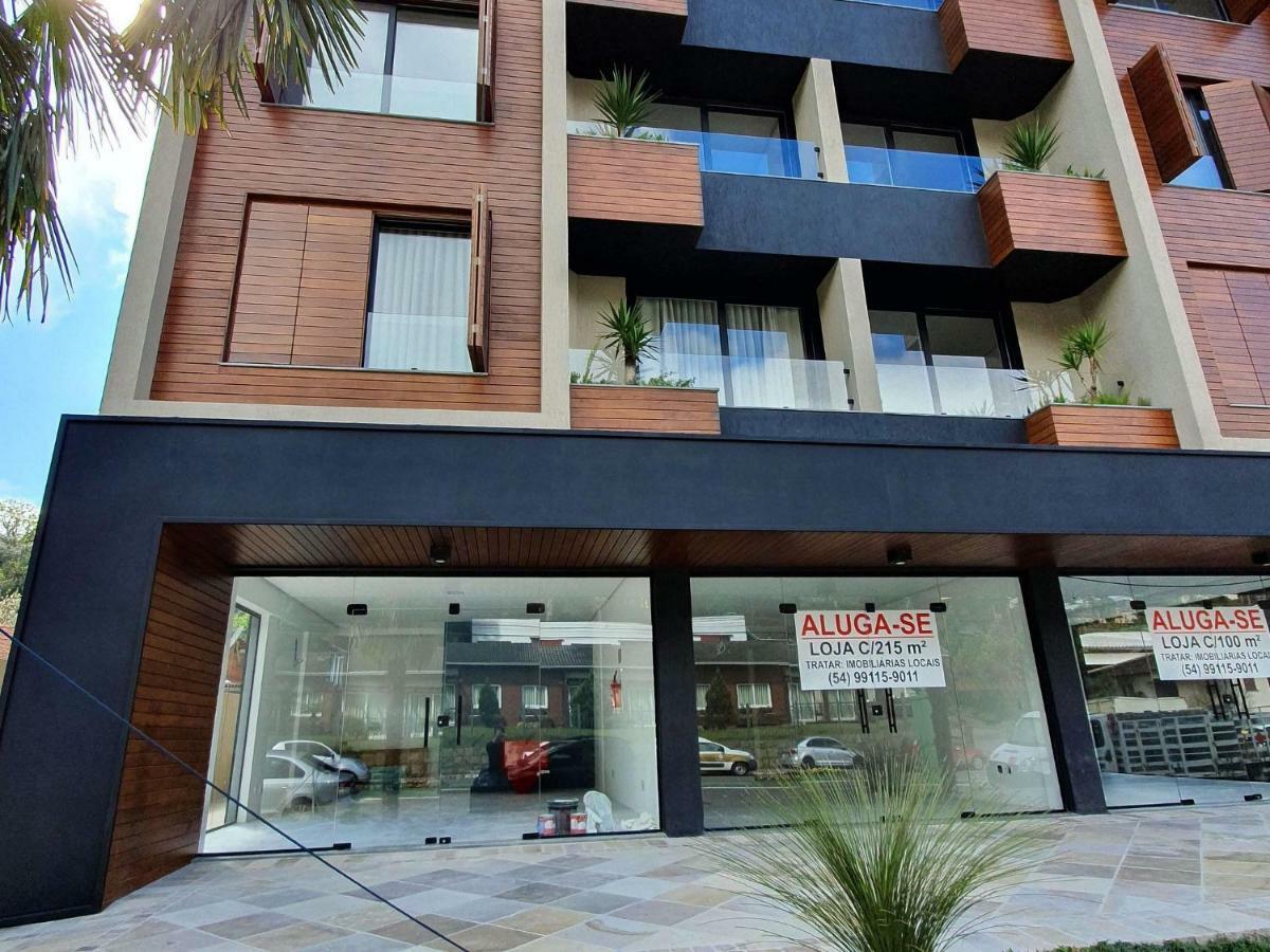 Apto Luxo 800M R. Coberta | 2 Suites | Mobiliado Gramado Dış mekan fotoğraf