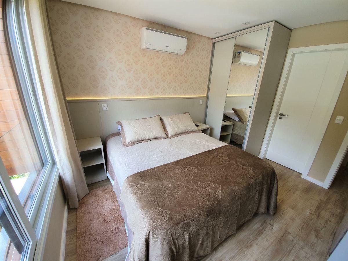 Apto Luxo 800M R. Coberta | 2 Suites | Mobiliado Gramado Dış mekan fotoğraf