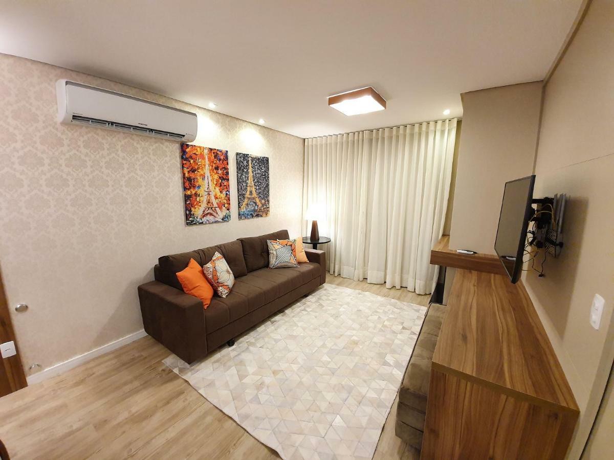 Apto Luxo 800M R. Coberta | 2 Suites | Mobiliado Gramado Dış mekan fotoğraf